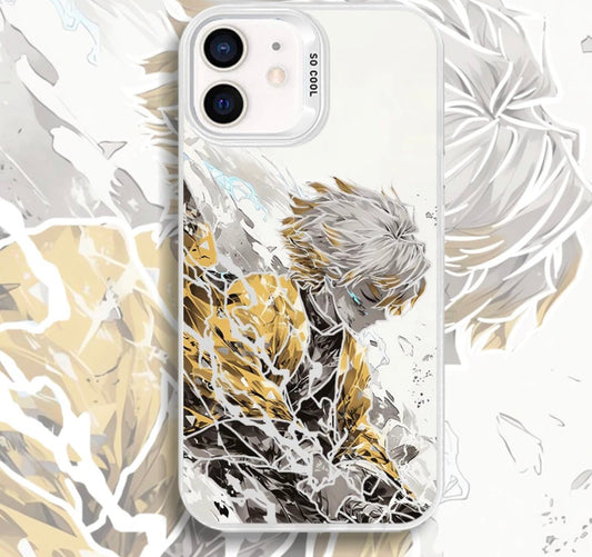7TH FORM ZENITSU DEMON SLAYER ANIME PHONE CASE - TSUKIYA