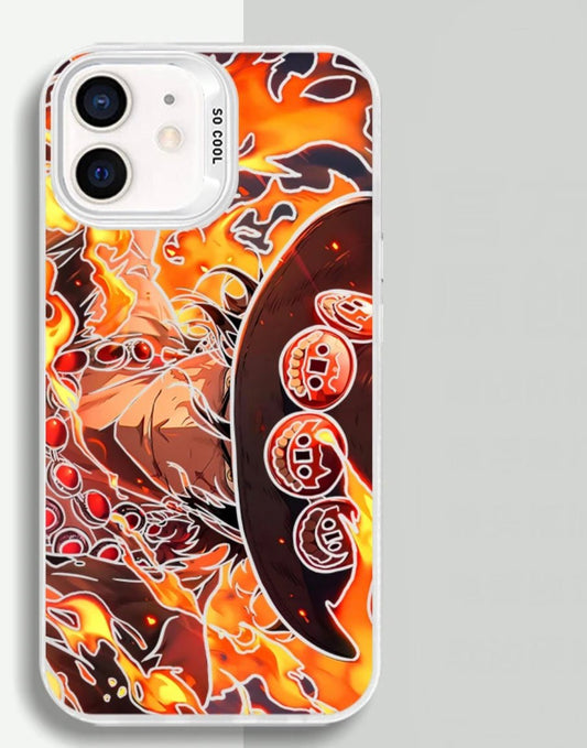 ACE ONE PIECE ANIME PHONE CASE - TSUKIYA