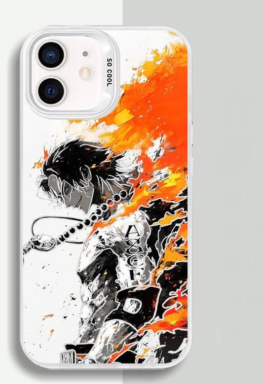 ACE ONE PIECE ANIME PHONE CASE - TSUKIYA