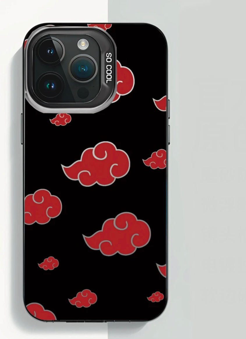 AKATSUKI CLOUD ANIME PHONE CASE - TSUKIYA