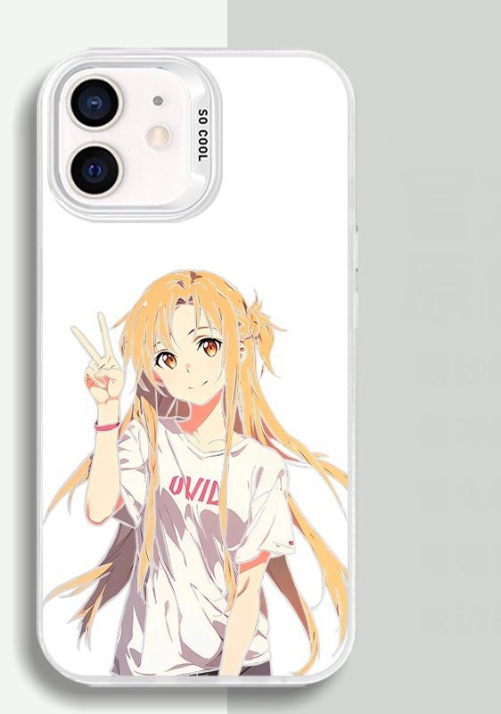 ASUNA CASUAL SWORD ART ONLINE ANIME PHONE CASE - TSUKIYA