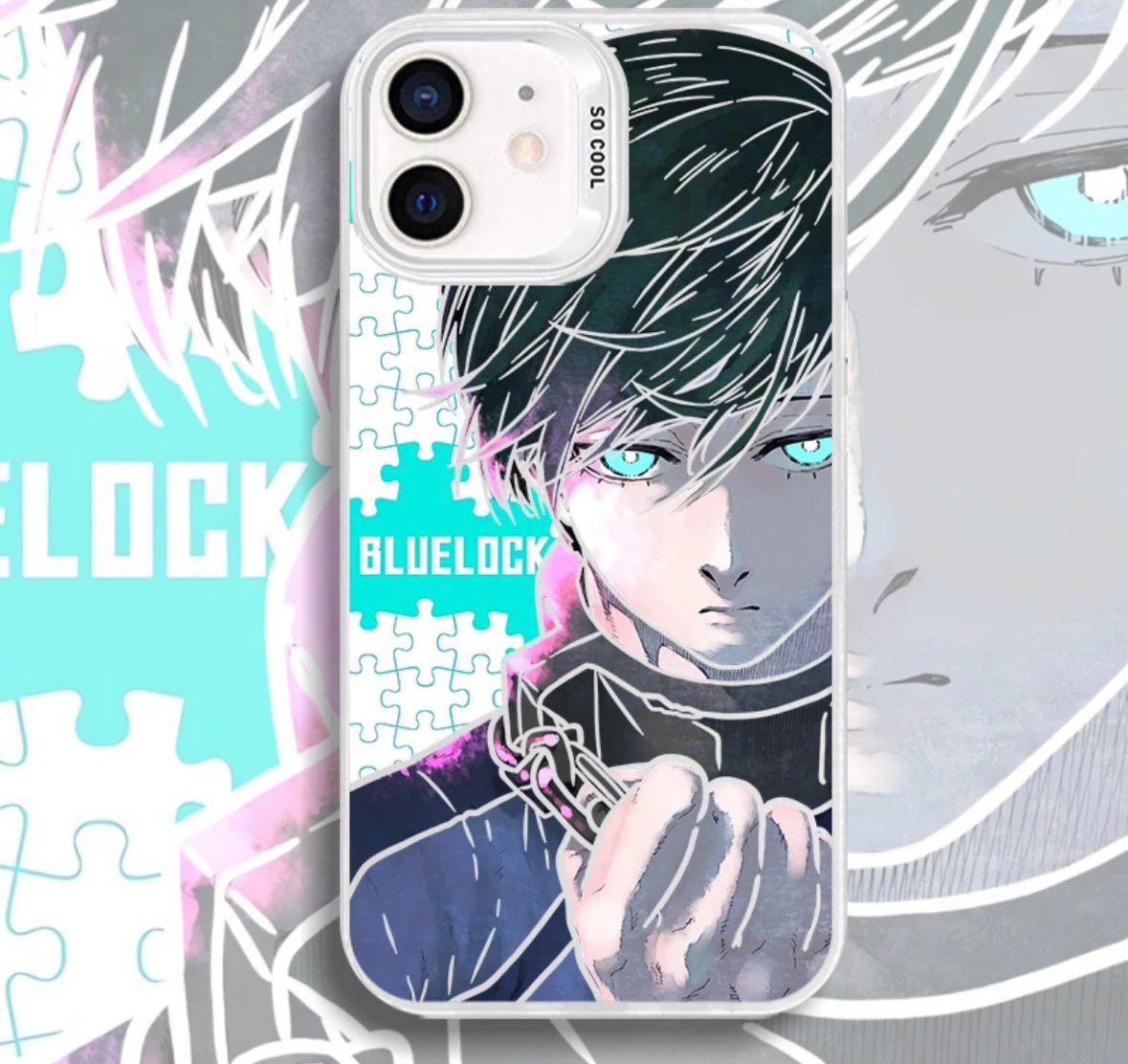 BLUE LOCK RIN ITOSHI ANIME PHONE CASE - TSUKIYA