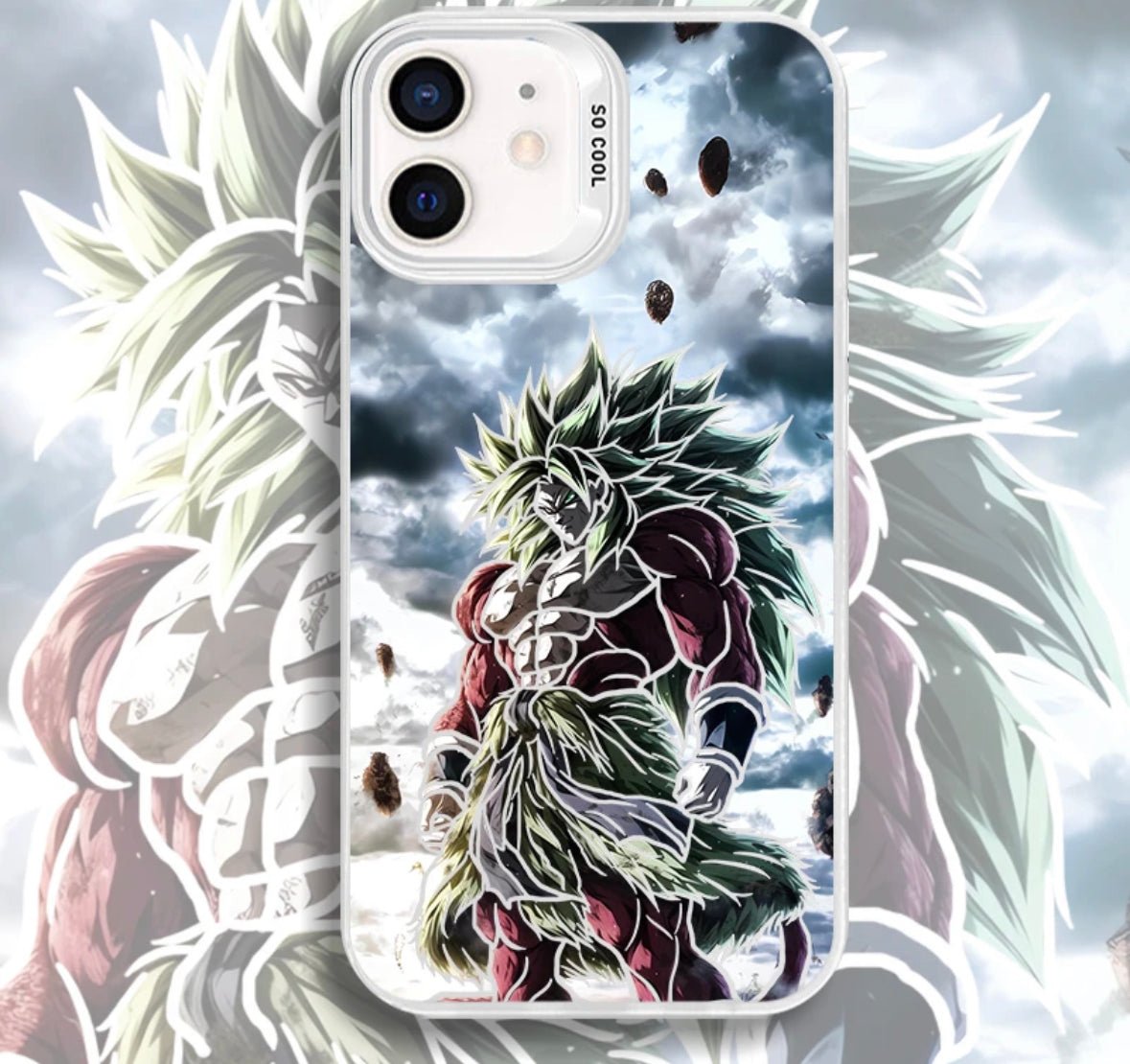 BROLY SSJ4 REMAKE DRAGON BALL ANIME PHONE CASE - TSUKIYA