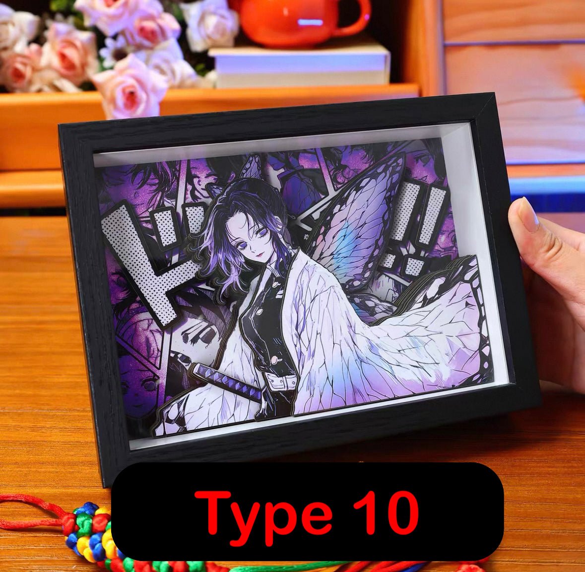 BUBU'S DEMON SLAYER SHADOWBOXES 3D PICTURE FRAME - TSUKIYA