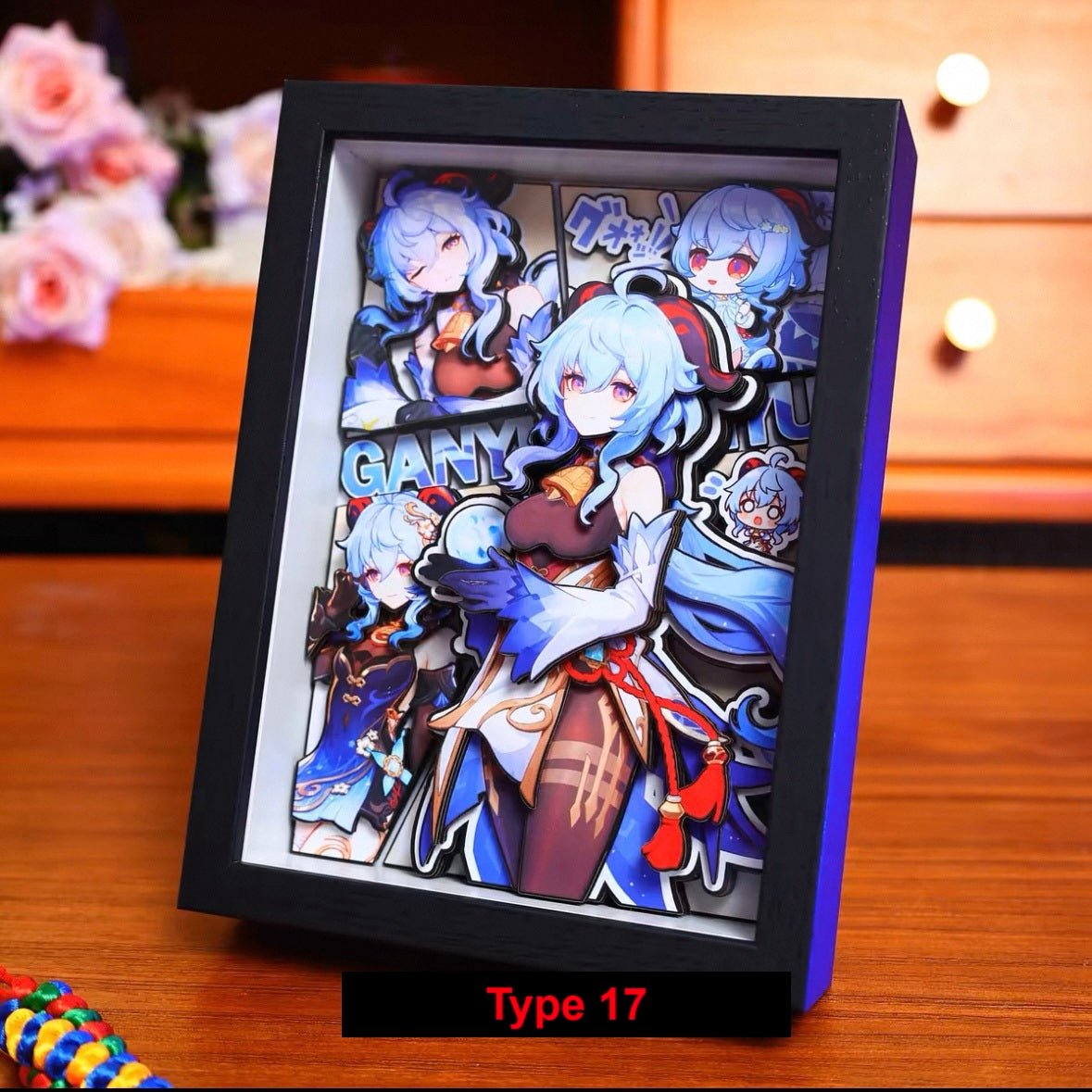 BUBU'S GENSHIN IMPACT SHADOWBOXES 3D PICTURE FRAME - TSUKIYA