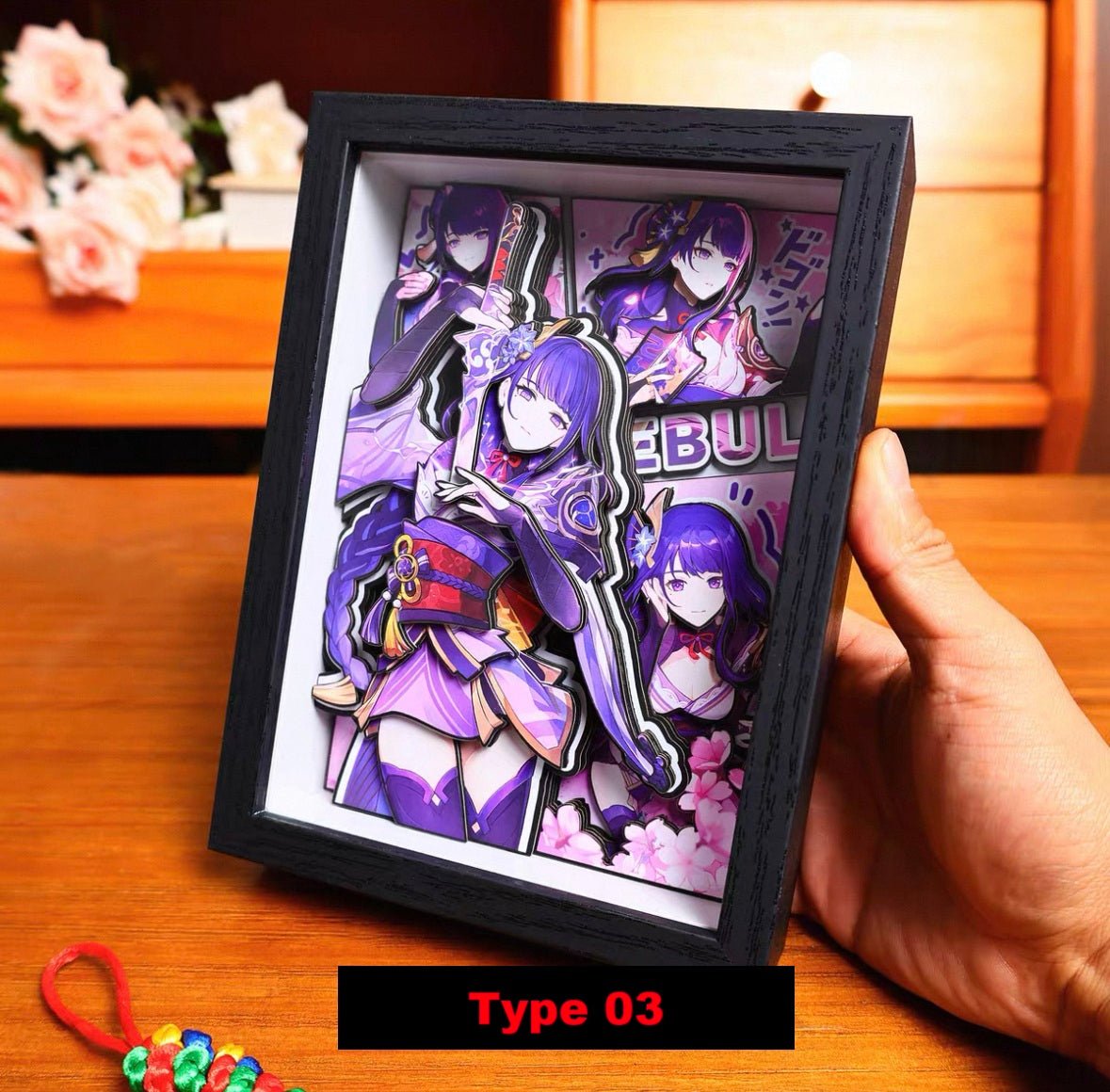 BUBU'S GENSHIN IMPACT SHADOWBOXES 3D PICTURE FRAME - TSUKIYA