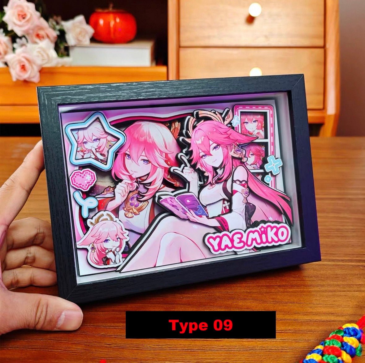 BUBU'S GENSHIN IMPACT SHADOWBOXES 3D PICTURE FRAME - TSUKIYA