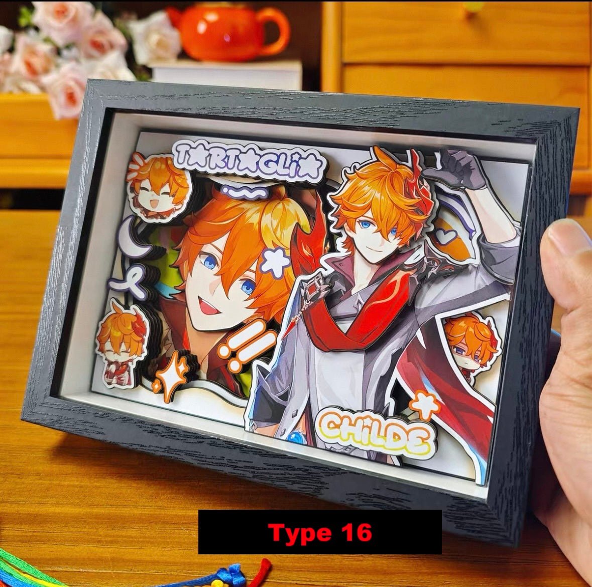 BUBU'S GENSHIN IMPACT SHADOWBOXES 3D PICTURE FRAME - TSUKIYA