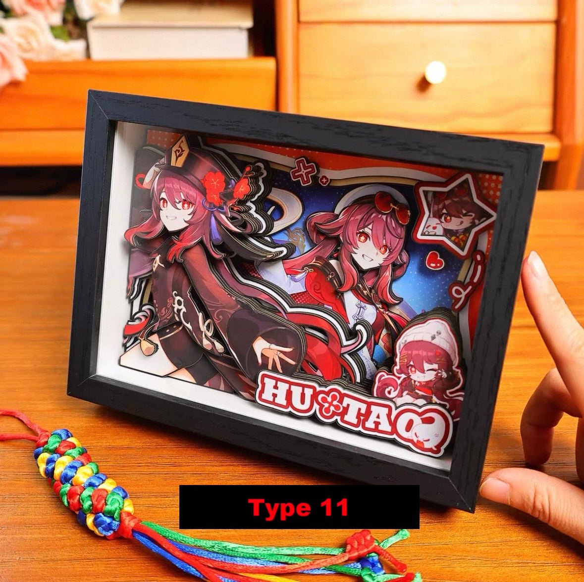 BUBU'S GENSHIN IMPACT SHADOWBOXES 3D PICTURE FRAME - TSUKIYA