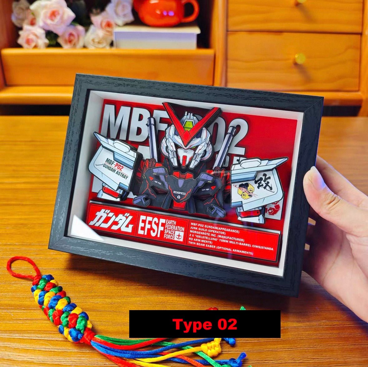 BUBU'S GUNDAM SHADOWBOXES 3D PICTURE FRAME - TSUKIYA