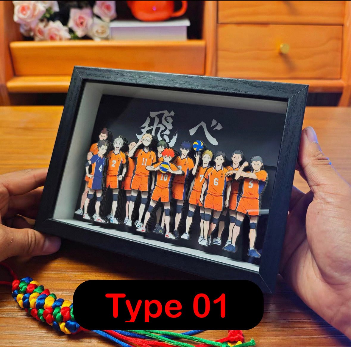 BUBU'S HAIKYUU SHADOWBOXES 3D PICTURE FRAME - TSUKIYA