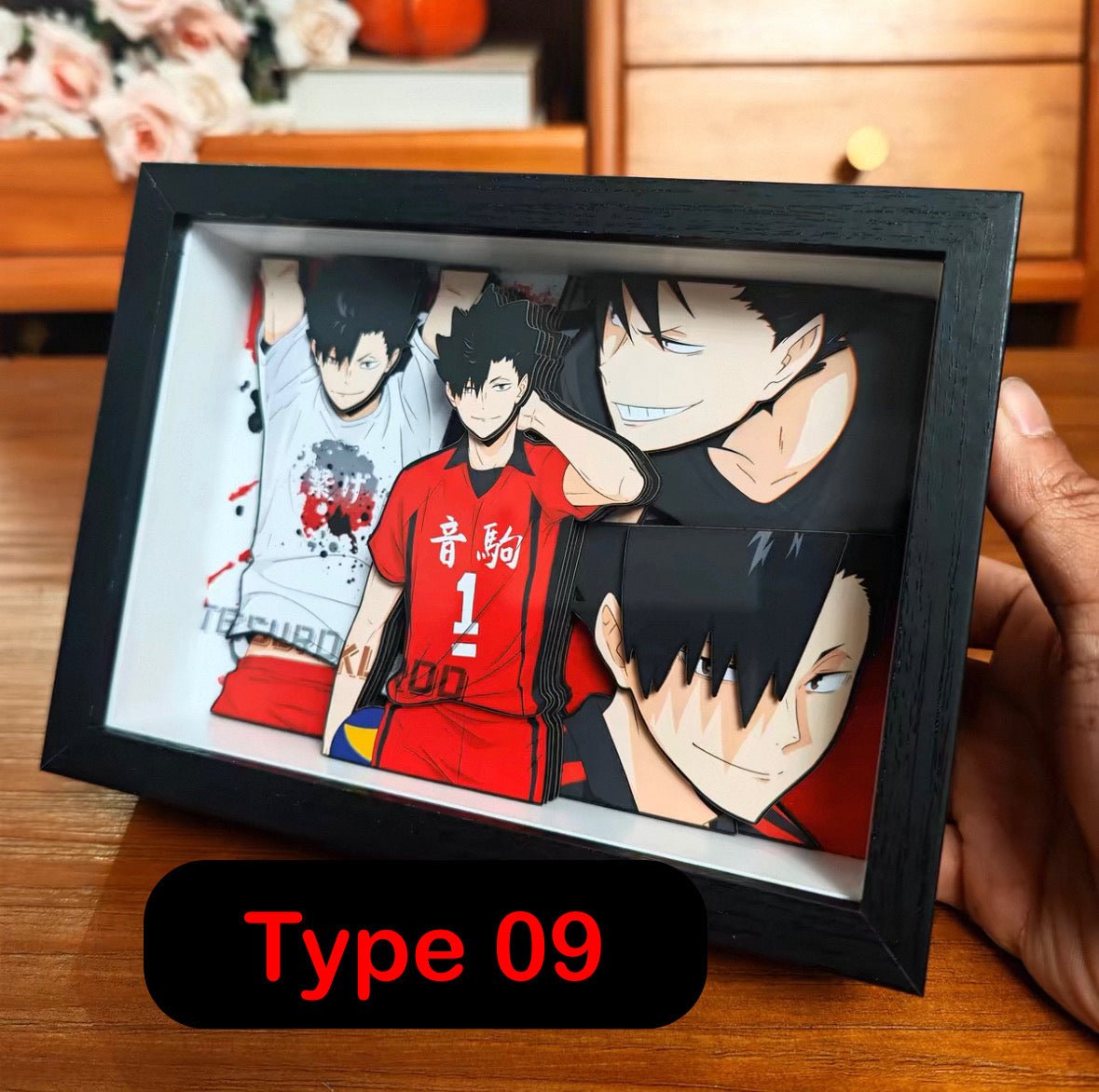 BUBU'S HAIKYUU SHADOWBOXES 3D PICTURE FRAME - TSUKIYA