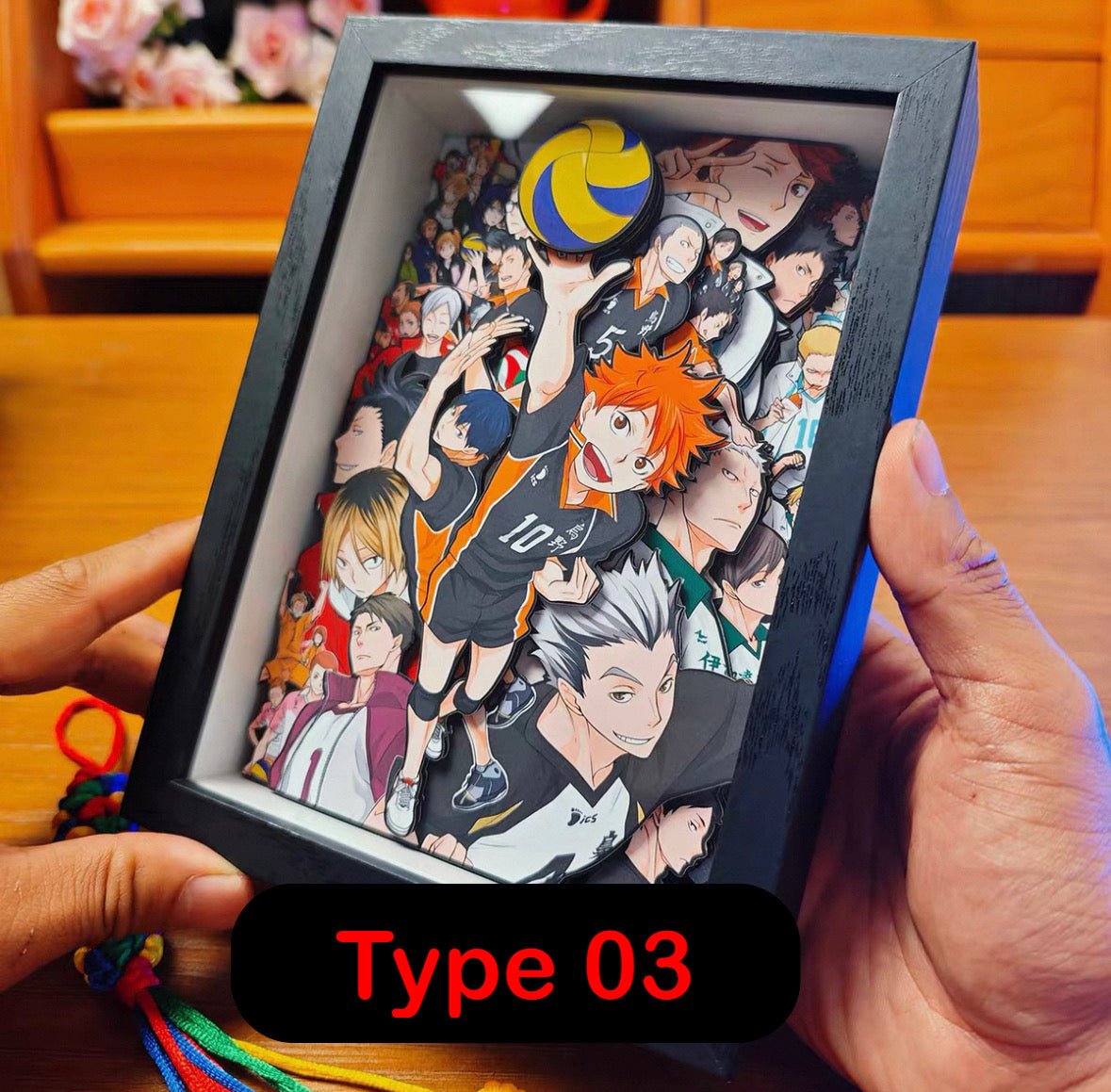 BUBU'S HAIKYUU SHADOWBOXES 3D PICTURE FRAME - TSUKIYA
