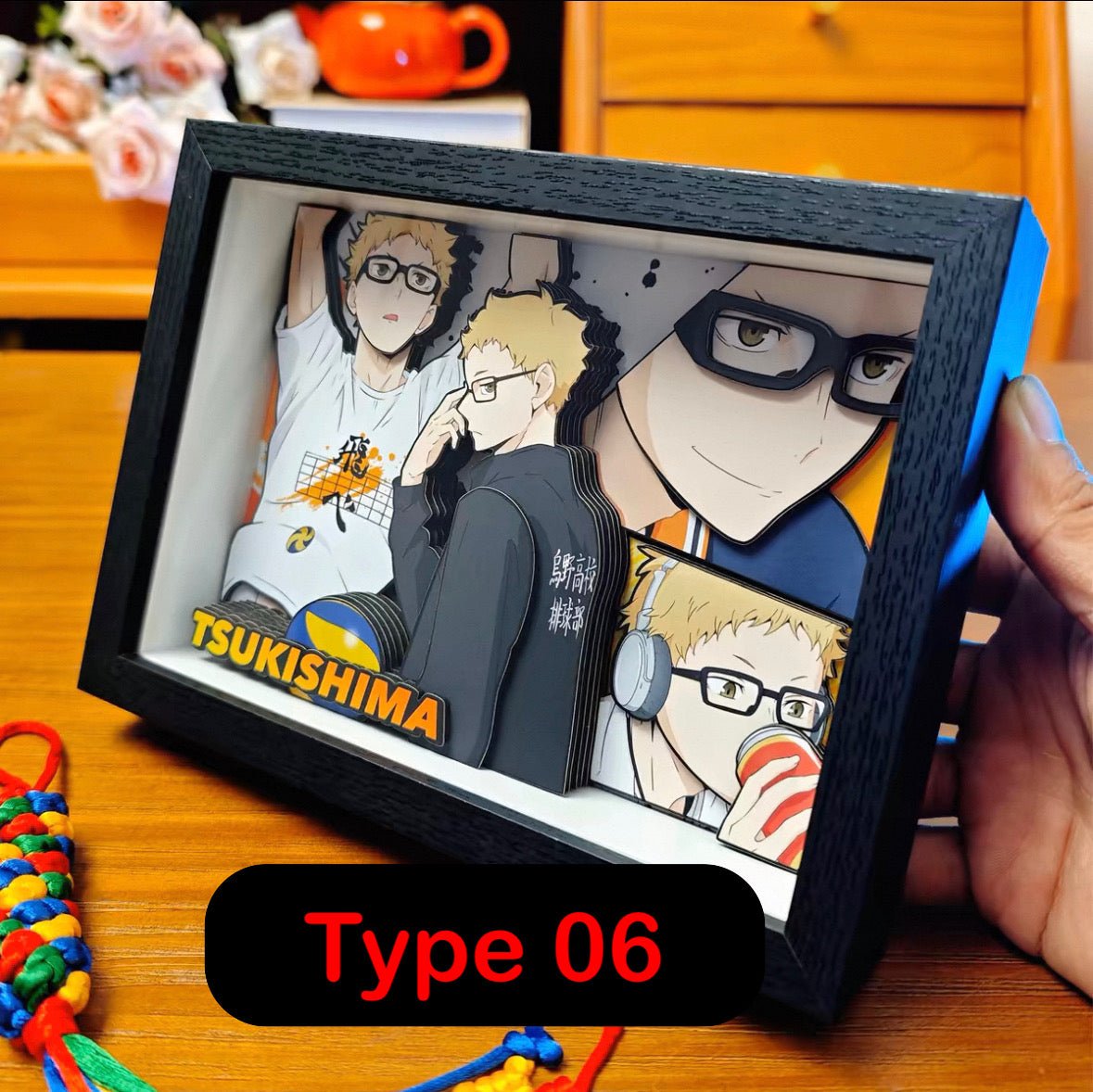 BUBU'S HAIKYUU SHADOWBOXES 3D PICTURE FRAME - TSUKIYA