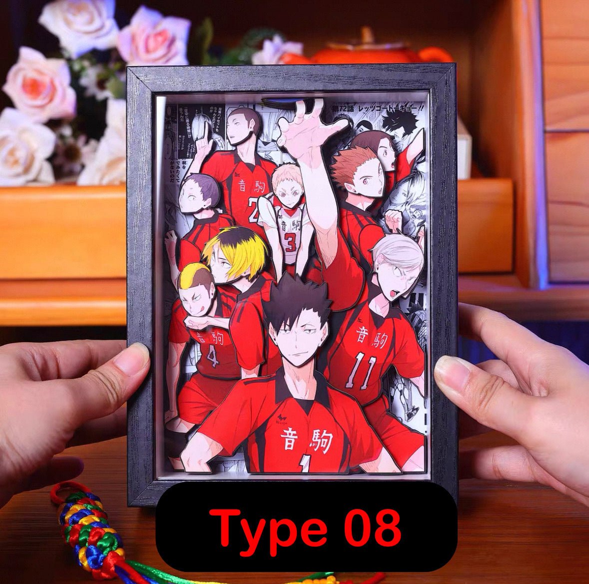 BUBU'S HAIKYUU SHADOWBOXES 3D PICTURE FRAME - TSUKIYA