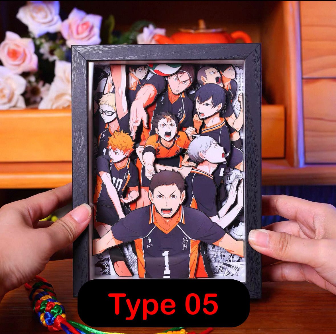 BUBU'S HAIKYUU SHADOWBOXES 3D PICTURE FRAME - TSUKIYA