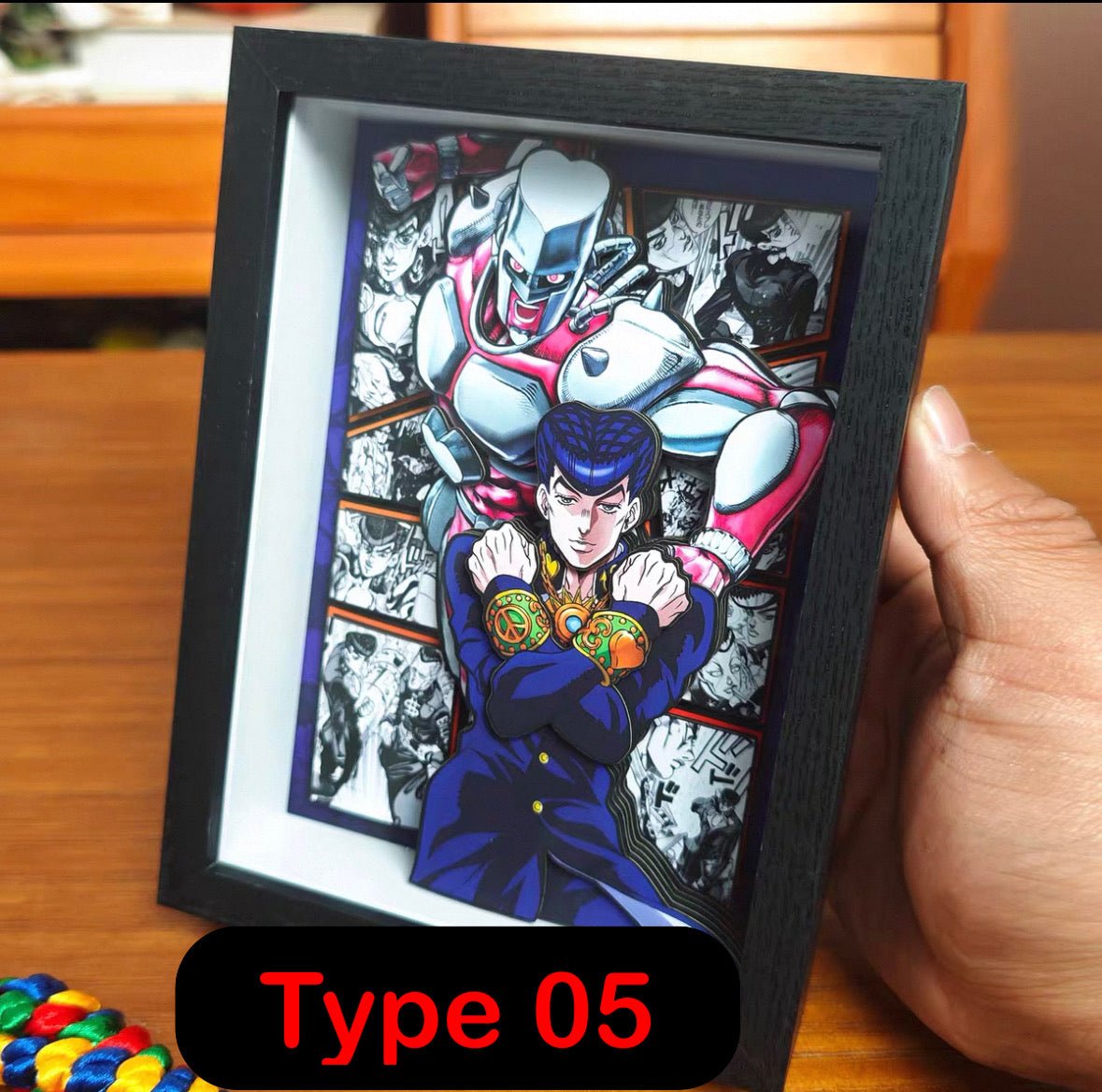 BUBU'S JOJO BIZARRE SHADOWBOXES 3D PICTURE FRAME - TSUKIYA