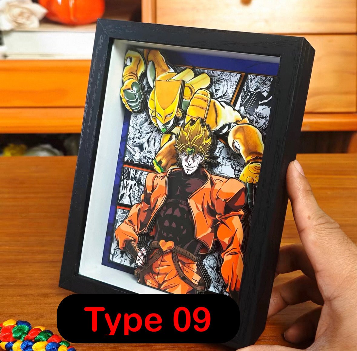 BUBU'S JOJO BIZARRE SHADOWBOXES 3D PICTURE FRAME - TSUKIYA