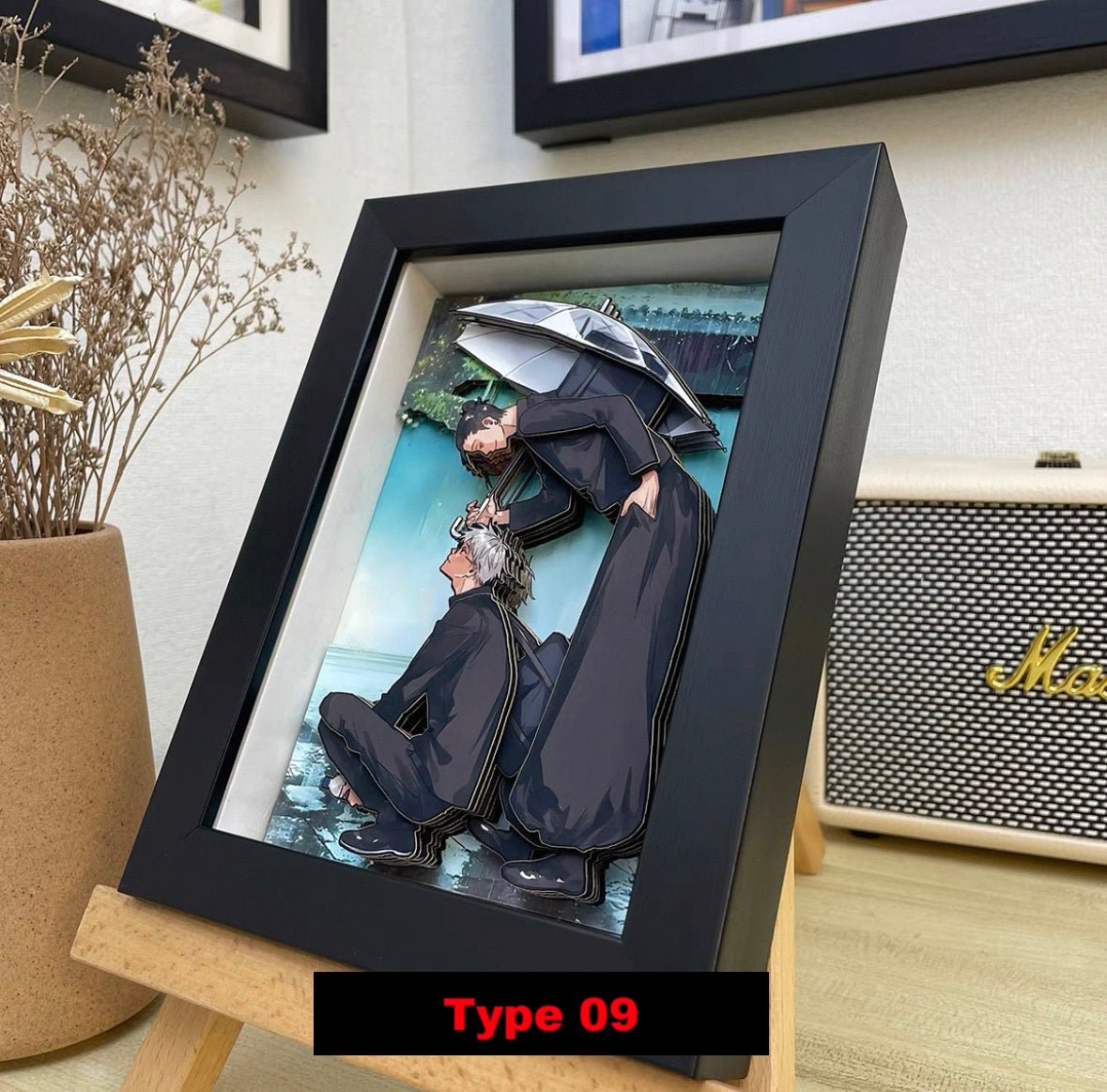 BUBU'S JUJUTSU KAISEN SHADOWBOXES 3D PICTURE FRAME - TSUKIYA