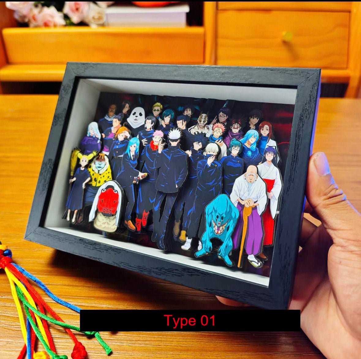 BUBU'S JUJUTSU KAISEN SHADOWBOXES 3D PICTURE FRAME - TSUKIYA