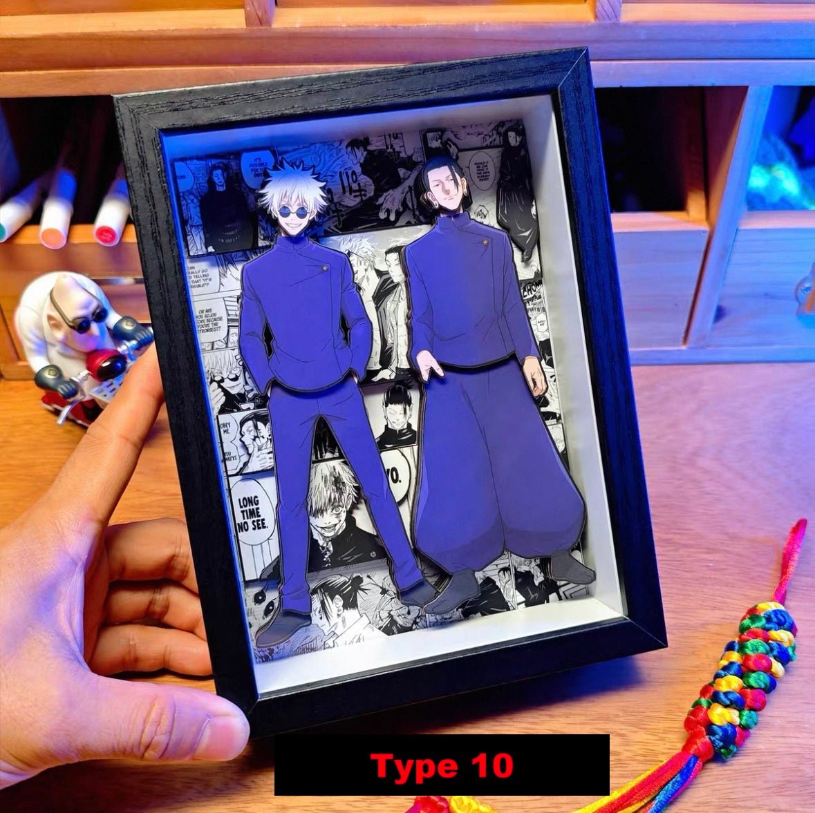 BUBU'S JUJUTSU KAISEN SHADOWBOXES 3D PICTURE FRAME - TSUKIYA