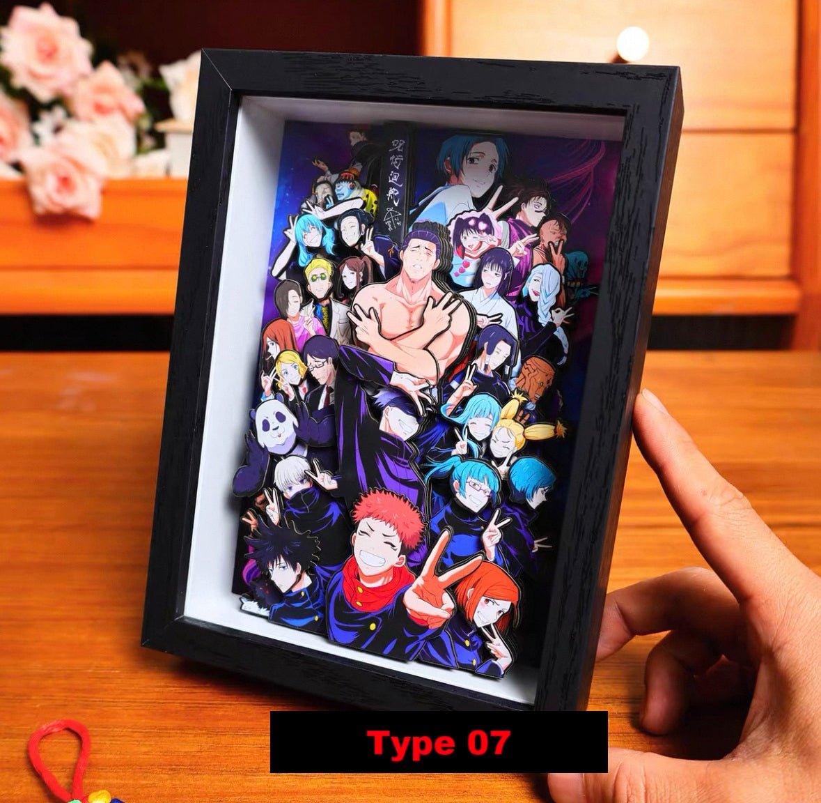 BUBU'S JUJUTSU KAISEN SHADOWBOXES 3D PICTURE FRAME - TSUKIYA