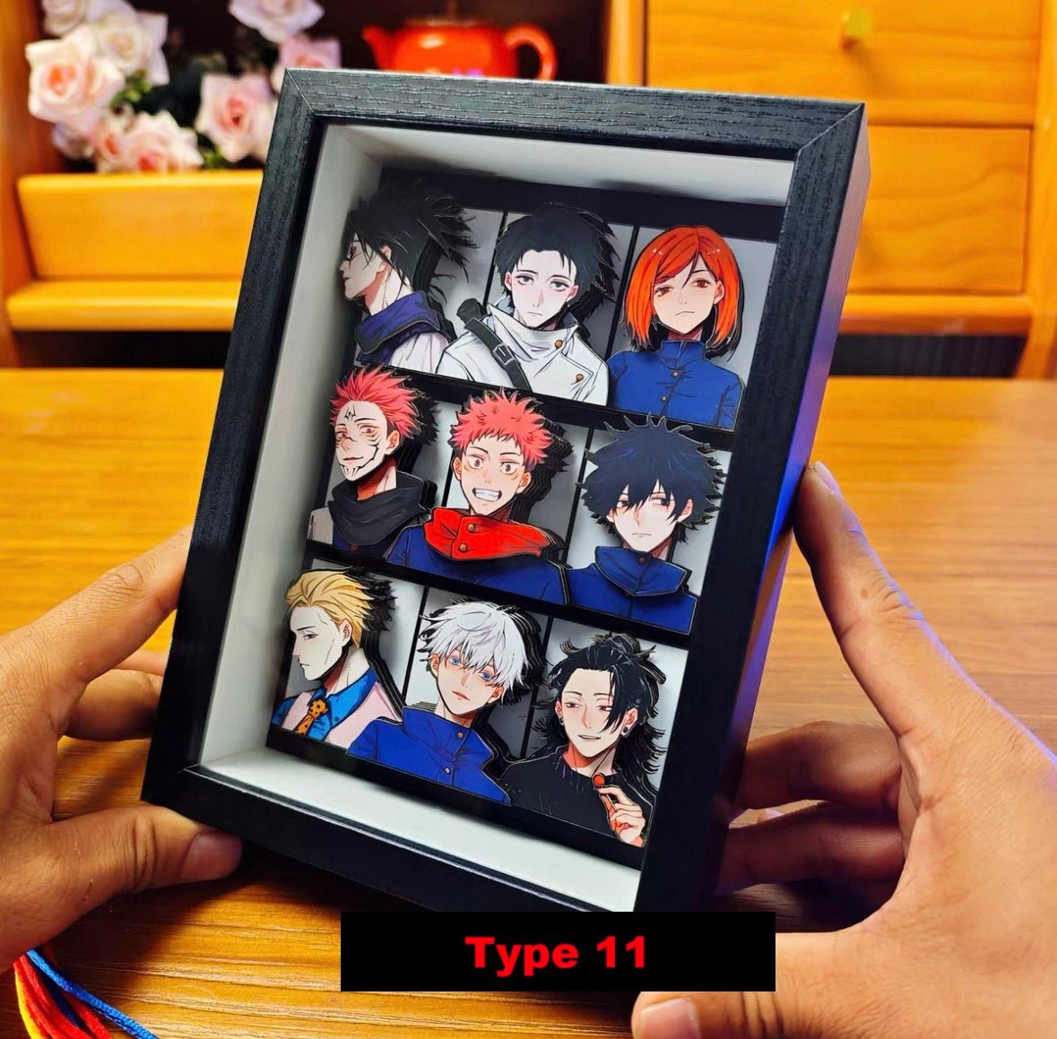 BUBU'S JUJUTSU KAISEN SHADOWBOXES 3D PICTURE FRAME - TSUKIYA