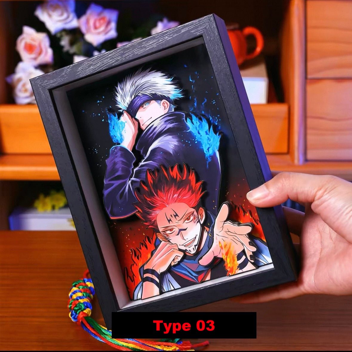 BUBU'S JUJUTSU KAISEN SHADOWBOXES 3D PICTURE FRAME - TSUKIYA
