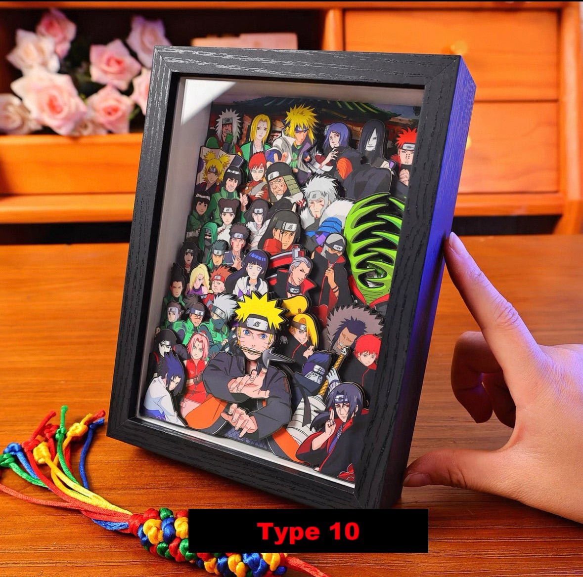 BUBU'S NARUTO SHADOWBOX 3D PICTURE FRAME - TSUKIYA