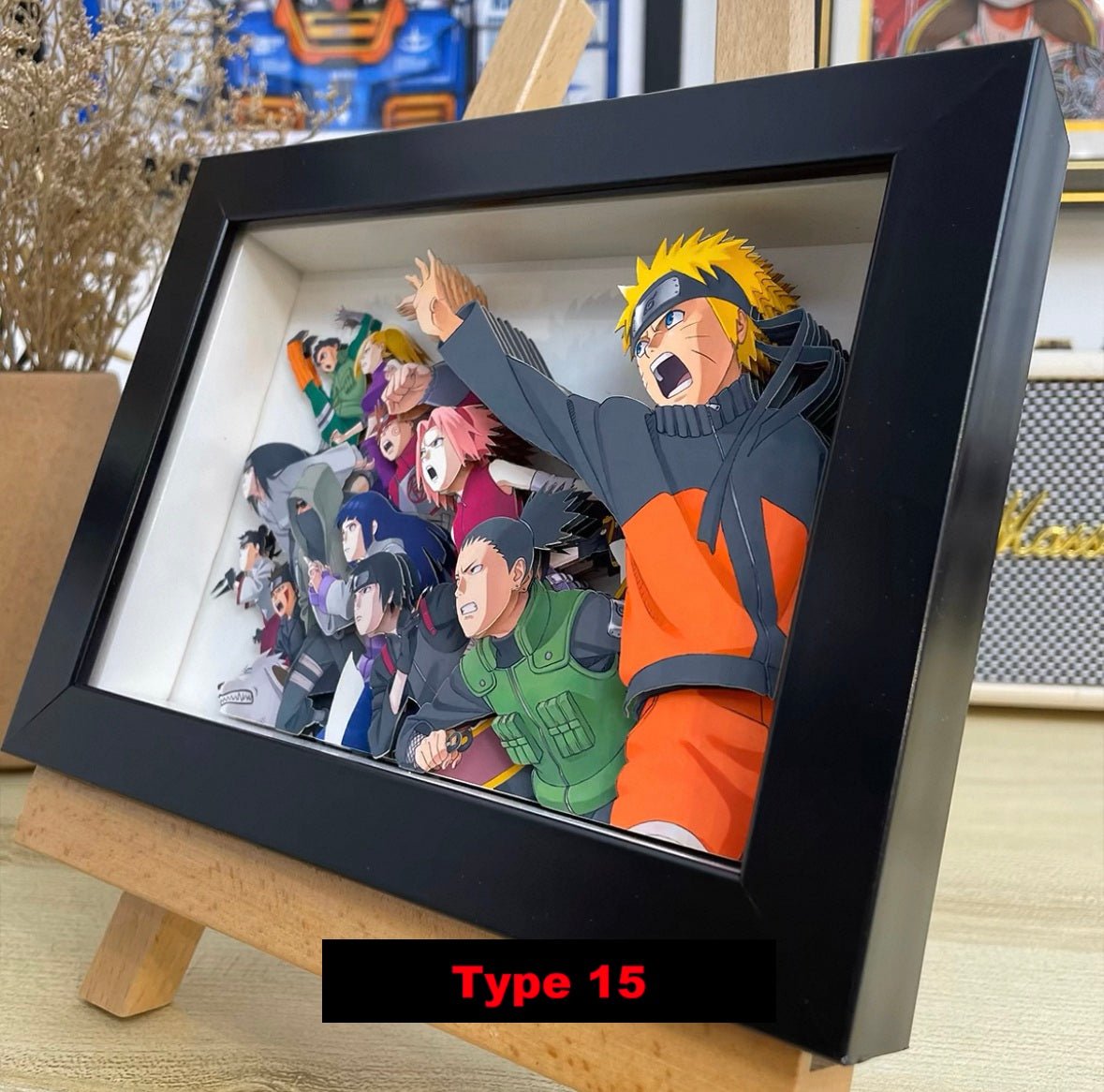 BUBU'S NARUTO SHADOWBOX 3D PICTURE FRAME - TSUKIYA