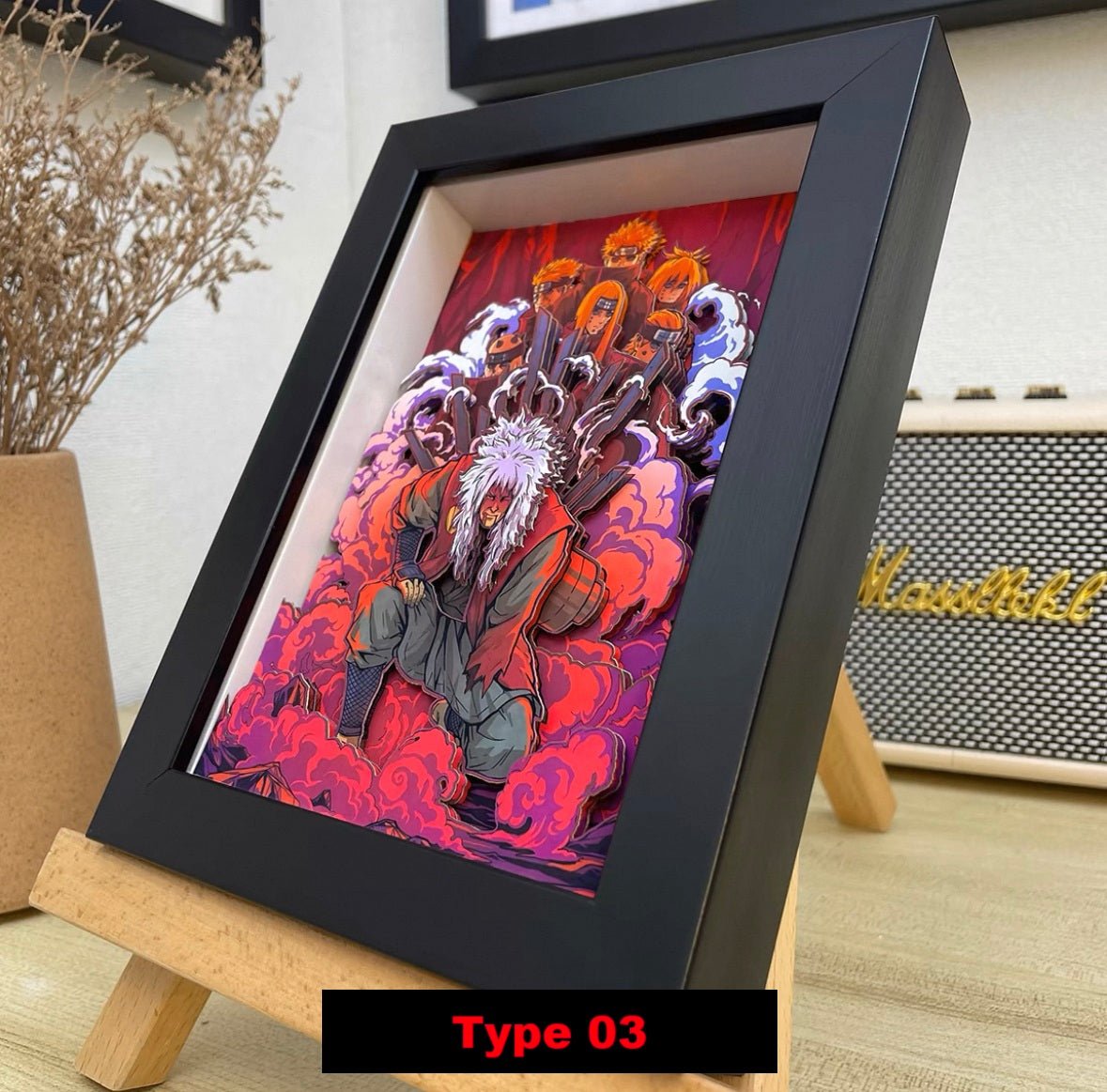BUBU'S NARUTO SHADOWBOX 3D PICTURE FRAME - TSUKIYA