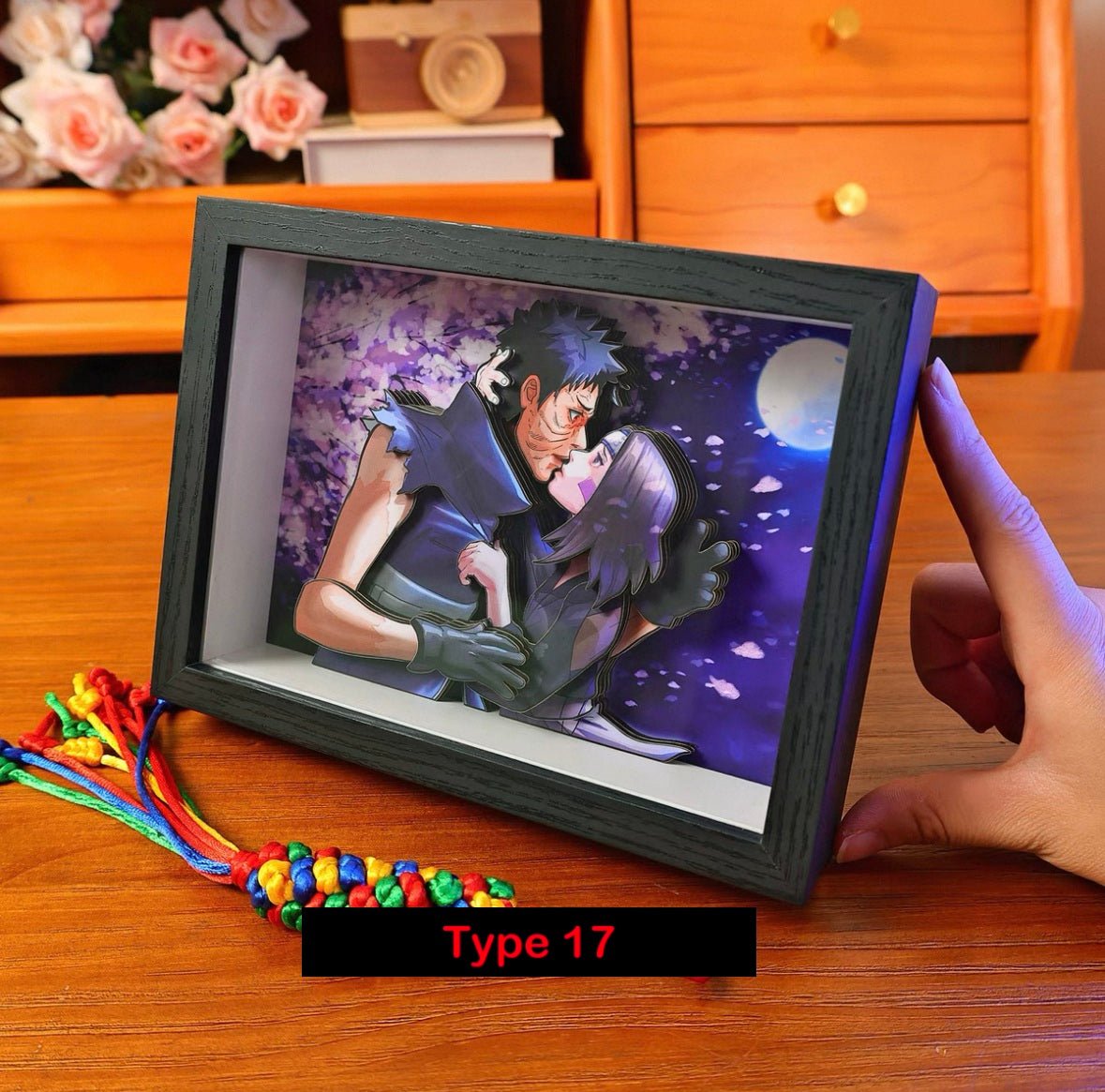 BUBU'S NARUTO SHADOWBOX 3D PICTURE FRAME - TSUKIYA