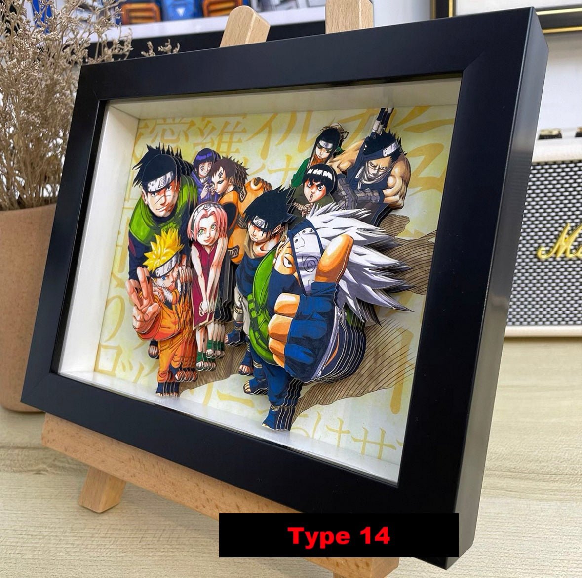 BUBU'S NARUTO SHADOWBOX 3D PICTURE FRAME - TSUKIYA
