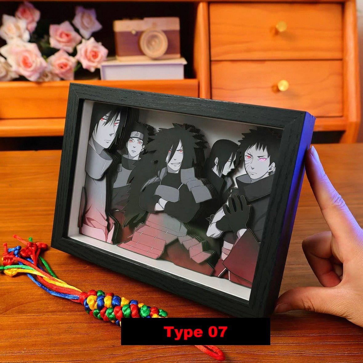 BUBU'S NARUTO SHADOWBOX 3D PICTURE FRAME - TSUKIYA