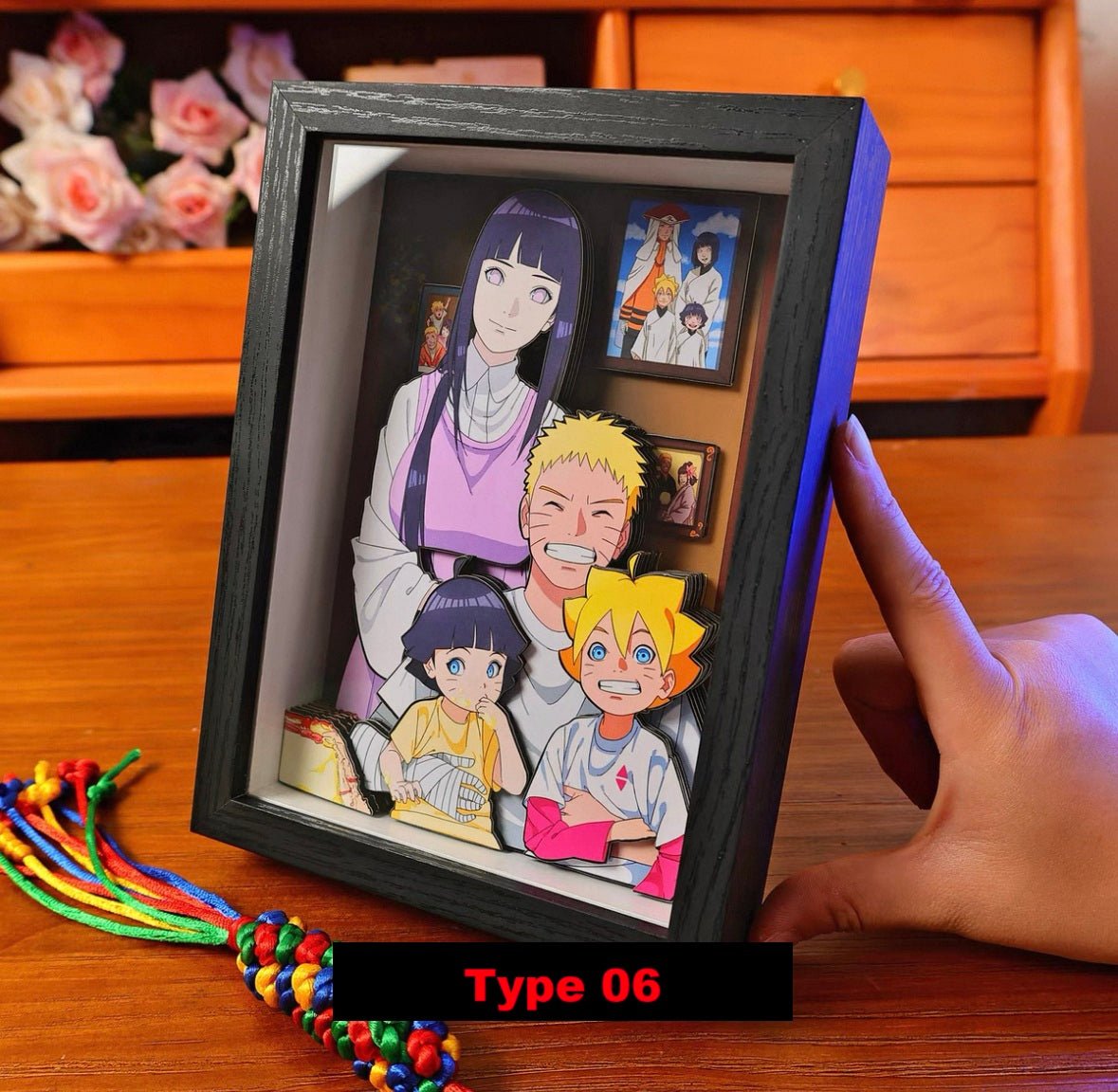 BUBU'S NARUTO SHADOWBOX 3D PICTURE FRAME - TSUKIYA
