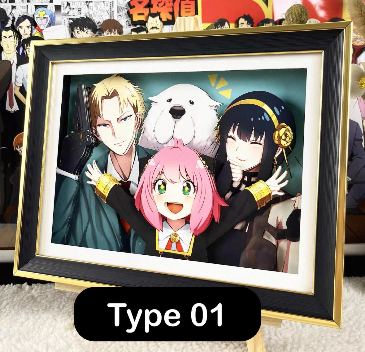 BUBU'S SPY X FAMILY SHADOWBOXES 3D PICTURE FRAME - TSUKIYA