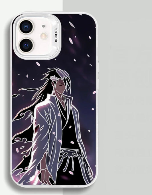 BYAKUYA KUCHIKI BLEACH ANIME PHONE CASE - TSUKIYA