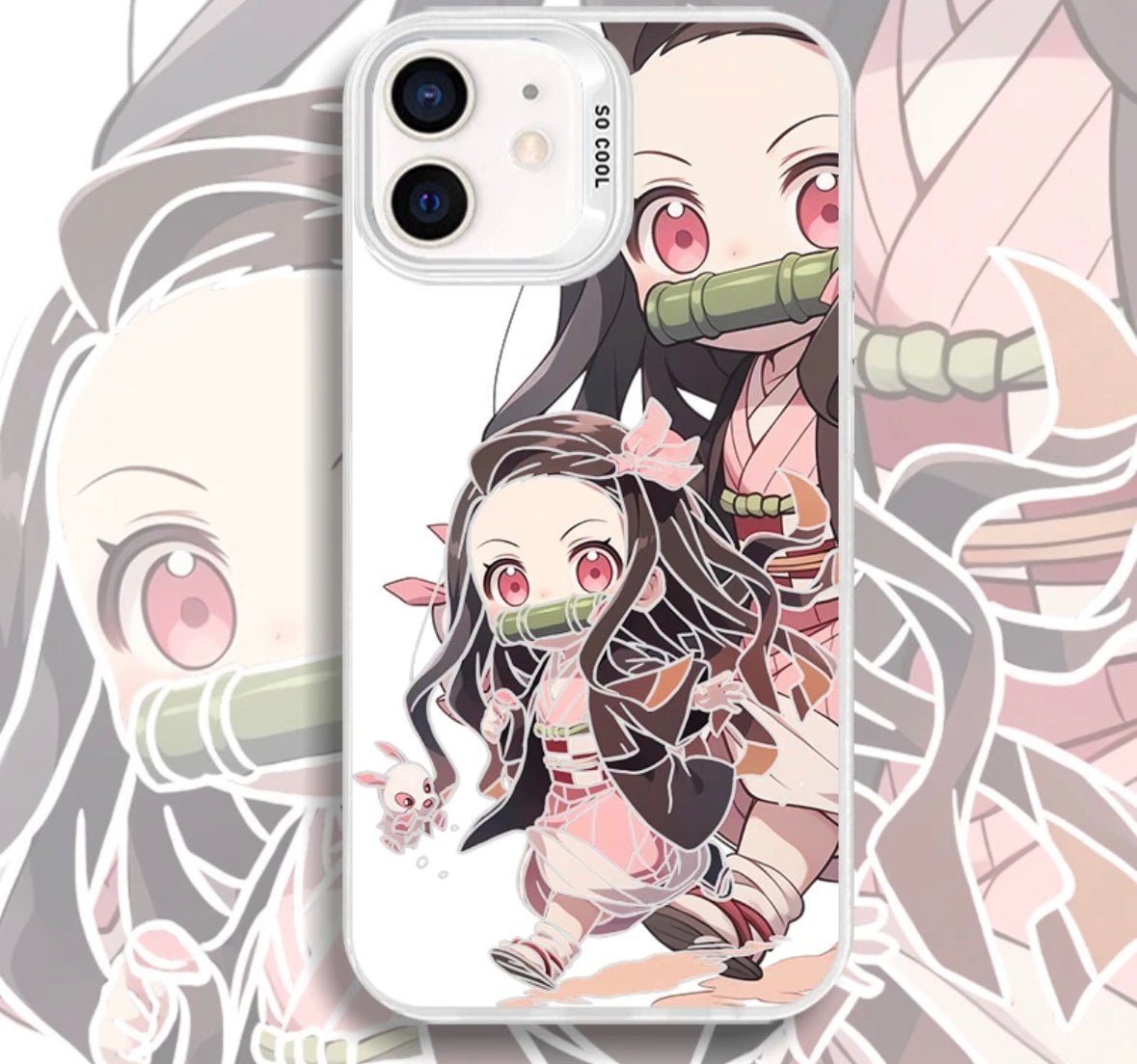 CHIBI NEZUKO ANIME PHONE CASE - TSUKIYA