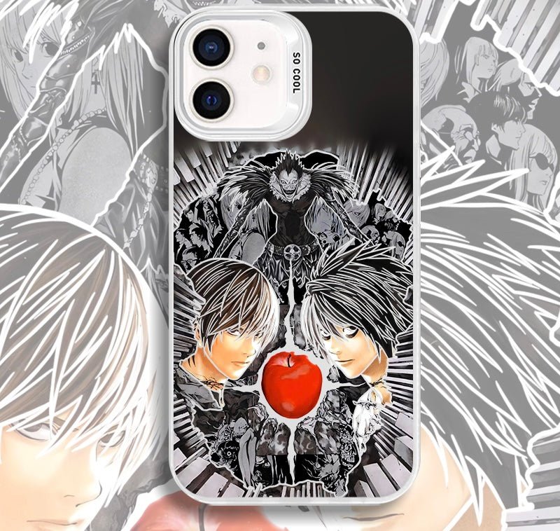 DEATHNOTE LIGHT YAGAMI & L ANIME PHONE CASE - TSUKIYA