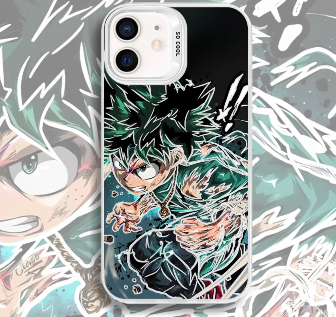 DEKU IZUKU MIDORIYA ANIME PHONE CASE - TSUKIYA