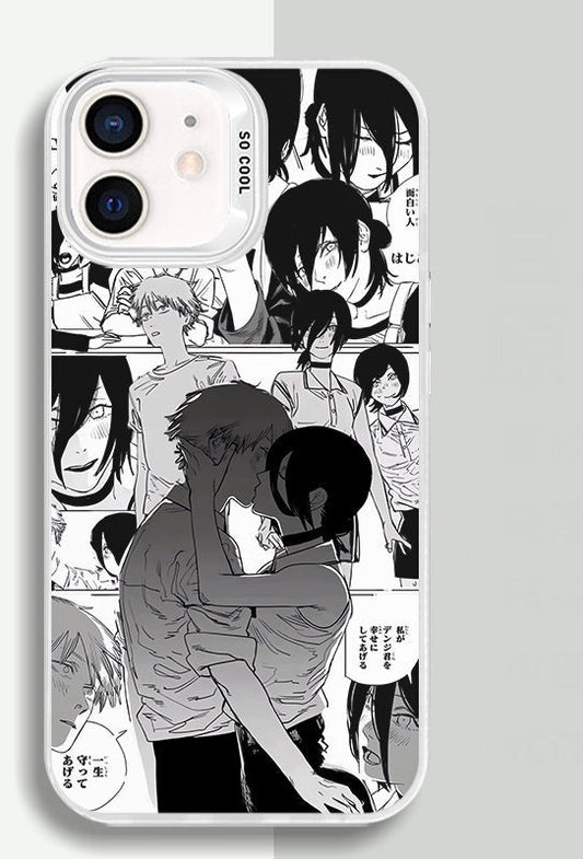 DENJI AND REZE CHAINSAW MAN ANIME PHONE CASE - TSUKIYA