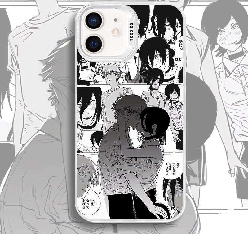 DENJI AND REZE CHAINSAW MAN ANIME PHONE CASE - TSUKIYA