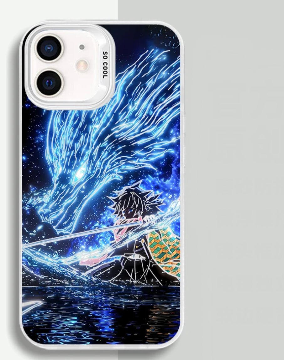 DIVINE GIYUU DEMON SLAYER ANIME PHONE CASE - TSUKIYA