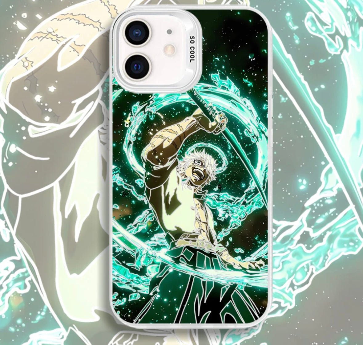 DIVINE SANEMI DEMON SLAYER ANIME PHONE CASE - TSUKIYA