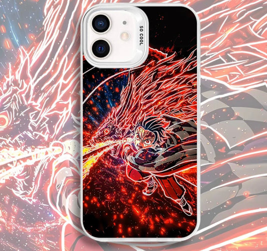 DIVINE TANJIRO DEMON SLAYER ANIME PHONE CASE - TSUKIYA