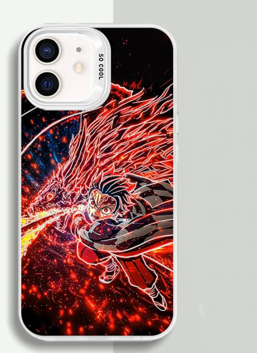 DIVINE TANJIRO DEMON SLAYER ANIME PHONE CASE - TSUKIYA