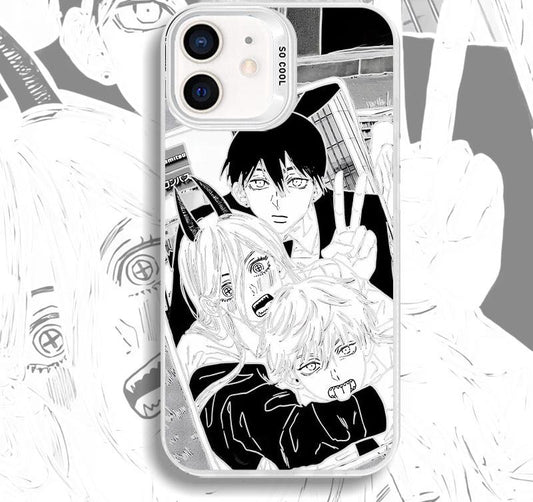 DIVISON 4 CHAINSAW MAN ANIME PHONE CASE - TSUKIYA