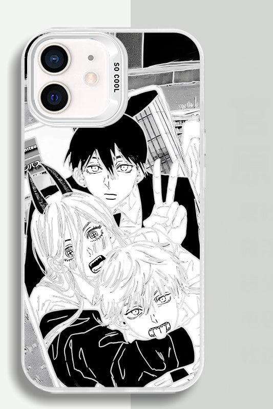 DIVISON 4 CHAINSAW MAN ANIME PHONE CASE - TSUKIYA