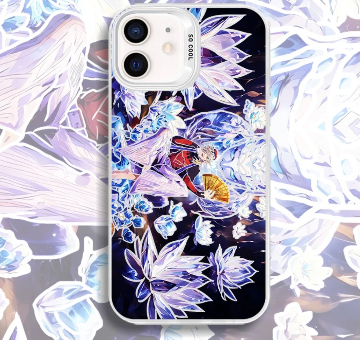 DOMA DEMON SLAYER ANIME PHONE CASE - TSUKIYA