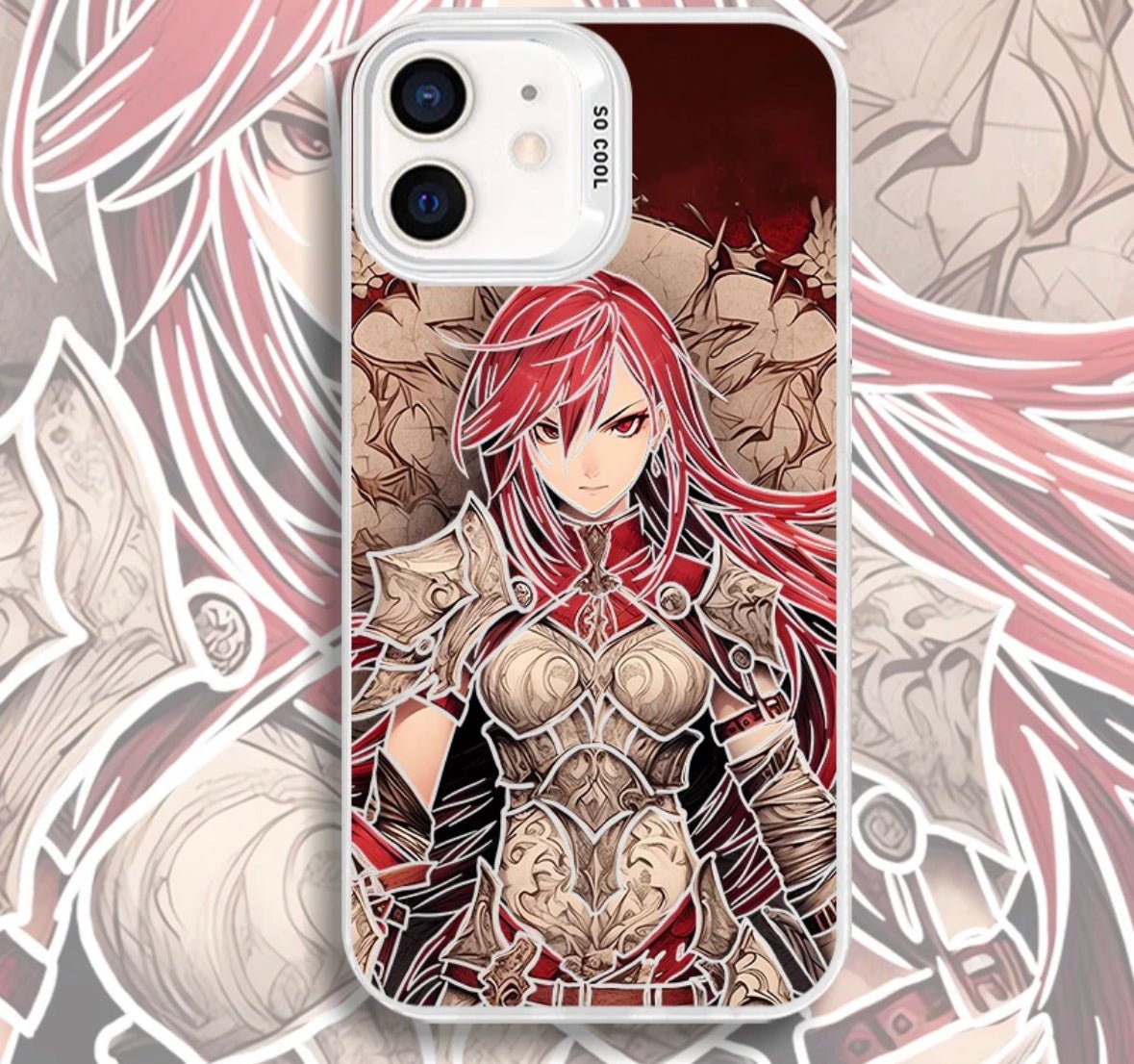 ERZA SCARLET FAIRY TAIL ANIME PHONE CASE - TSUKIYA